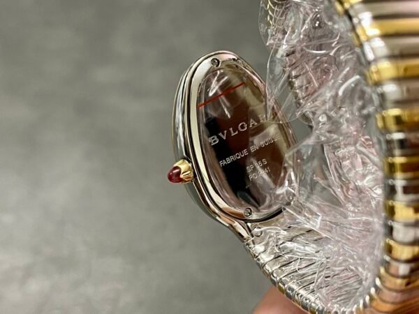 BV Factory Bvlgari Serpenti Tubogas Rose Gold Steel Single Coil