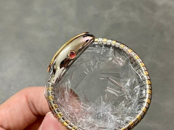 BV Factory Bvlgari Serpenti Tubogas Rose Gold Steel Single Coil