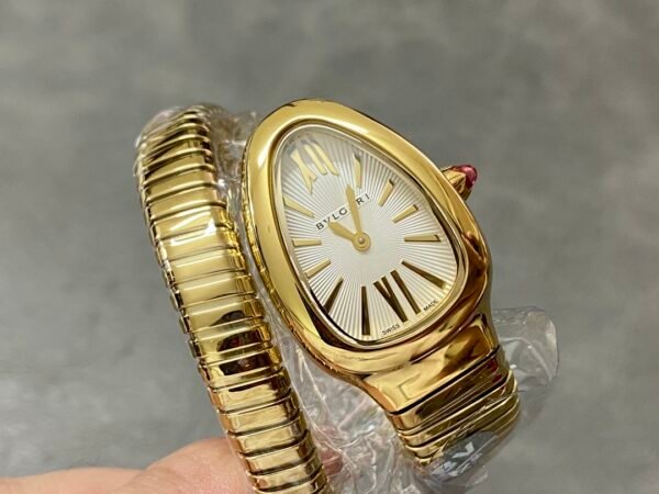 Bvlgari Serpenti Tubogas Gold Steel Single Coil BV Factory