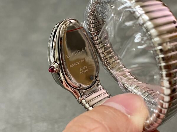 BVLGARI Serpenti Tubogas silver opaline dial super clone