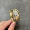 Bvlgari Serpenti Tubogas 18K Yellow Gold Single‑Spiral Diamond