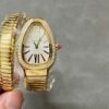 Bvlgari Serpenti Tubogas 18K Yellow Gold Single‑Spiral Diamond