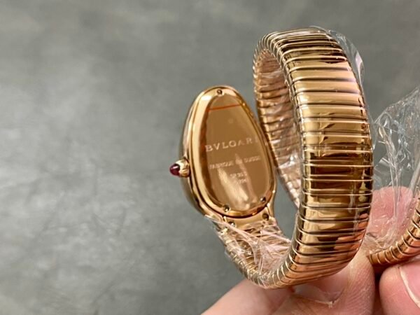 Bvlgari Serpenti Tubogas 18K Rose Gold Single Spiral Super Clone BV Factory