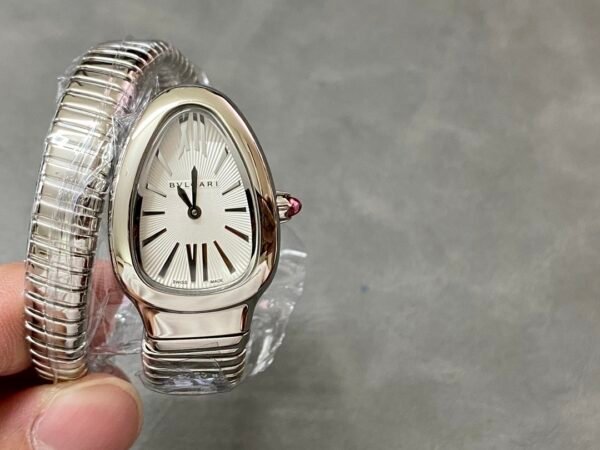 BVLGARI Serpenti Tubogas silver opaline dial super clone