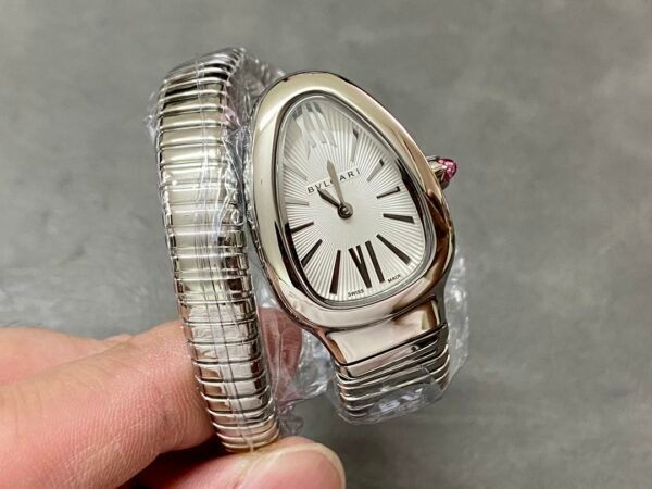 BVLGARI Serpenti Tubogas silver opaline dial super clone