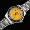 Breitling Superocean Automatic 42 Yellow Dial Steel bracelet