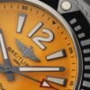 Breitling Superocean Automatic 42 Yellow Dial Steel bracelet