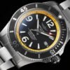 Breitling Superocean Automatic 42 Black and yellow steel bracelet
