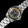 Breitling Superocean Automatic 42 Black and yellow steel bracelet