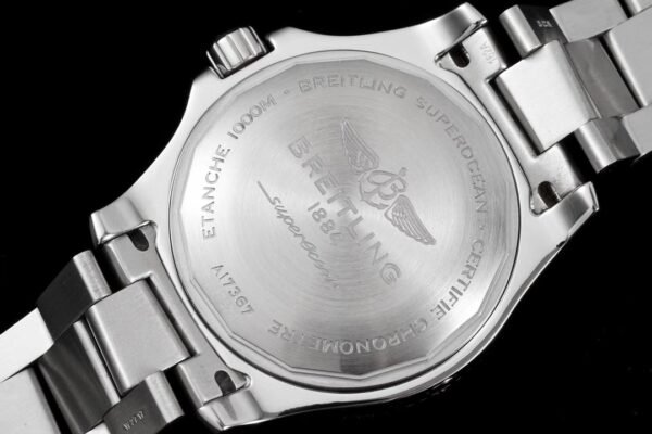Breitling Superocean Automatic 42 Black and yellow steel bracelet