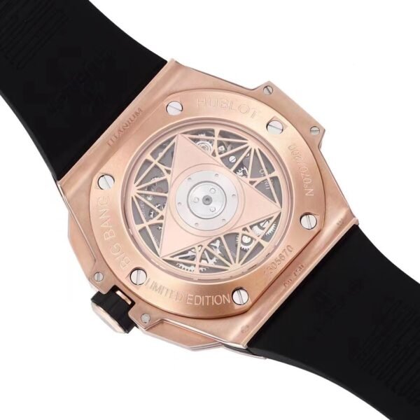 Sang Bleu II 45mm titanium white skeleton dial BBF super clone