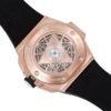Best 1:1 Super Clone BBF Factory 45mm 18K Rose Gold Case Black Ceramic Bezel Skeleton Dial Flyback Chronograph