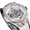 BBF Factory titanium case Sang Bleu II Unico movement replica