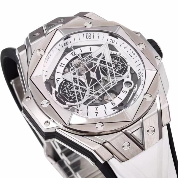 BBF Factory titanium case Sang Bleu II Unico movement replica