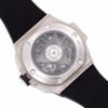 men watch transparent case back