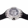 luxury watch diamond dial close up