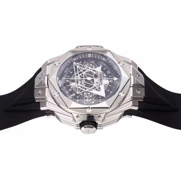 luxury watch diamond dial close up