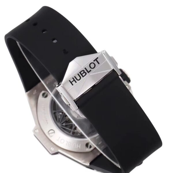 black leather watch strap for men