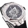 hub slim minimalist wrist watch full view