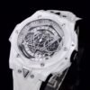 hub luxury wrist watch side profile view