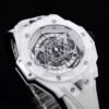 hub slim minimalist wrist watch full view