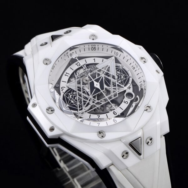 hub slim minimalist wrist watch full view