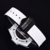 black leather watch strap for men