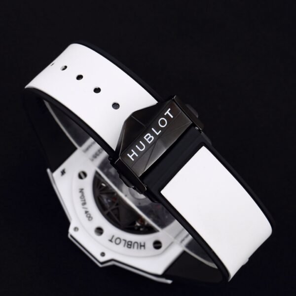 black leather watch strap for men
