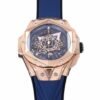 Hublot Big Bang Sang Bleu II King Gold ceramic replica 45mm