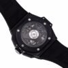 luxury mechanical watch back view