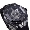 hub slim minimalist wrist watch full view