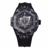 hublot big bang sang bleu II full black ceramic chronograph watch