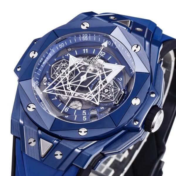 side view of a business watch