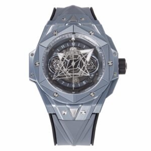 hublot big bang sang bleu II full grey ceramic chronograph watch