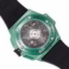 men watch transparent case back