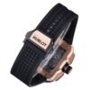 Rubber quick-release watch strap