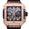 hub luxury men Square Chronograph Watch