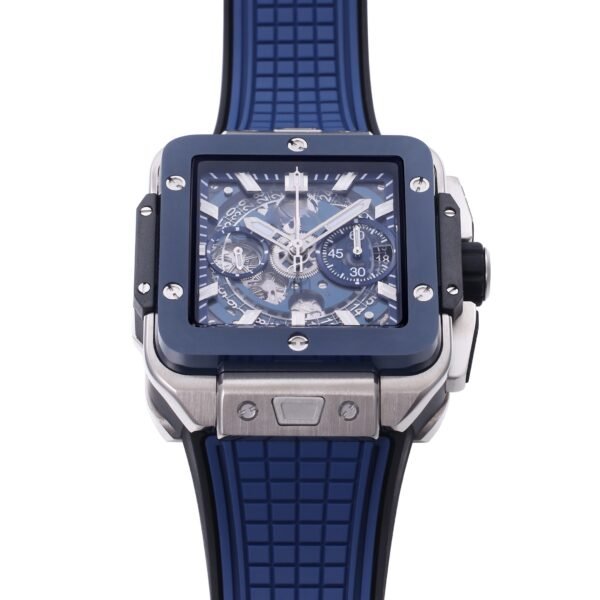 Square Bang Unico titanium case black ceramic bezel clone BBF