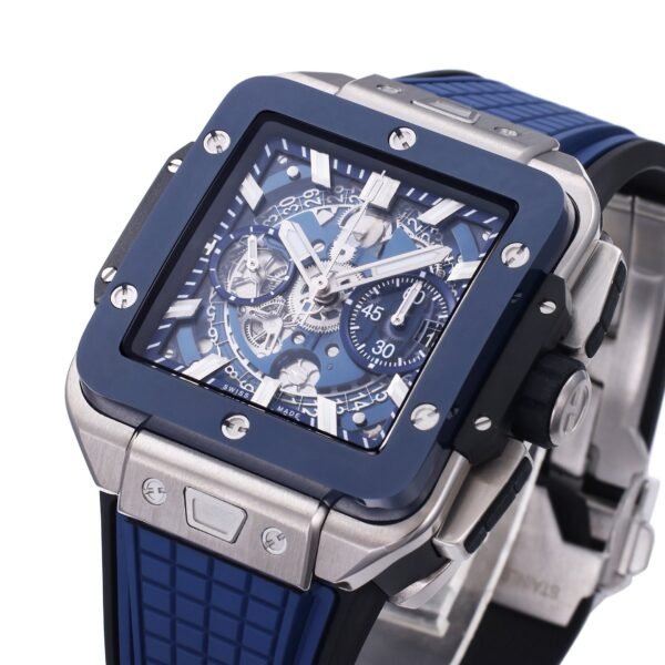 Square Bang Unico titanium case black ceramic bezel clone BBF