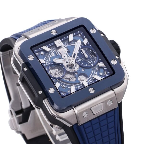 Square Bang Unico titanium case black ceramic bezel clone BBF