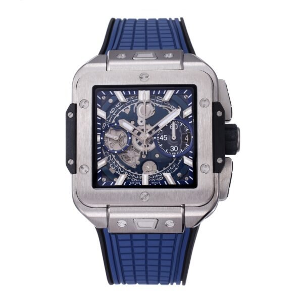 HUBLOT SQUARE BANG UNICO TITANIUM WATCH BBF SUPER CLONE