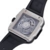 luxury mechanical watch back view
