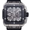 hub luxury men Square Chronograph Watch