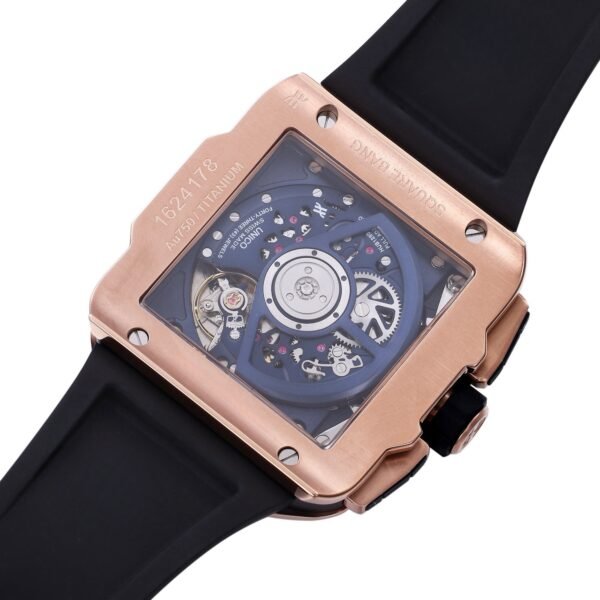 HUBLOT SQUARE BANG UNICO ROSE GOLD TITANIUM WATCH BBF