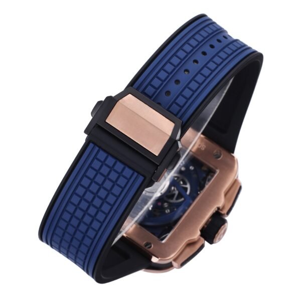 HUBLOT SQUARE BANG UNICO ROSE GOLD TITANIUM WATCH BBF