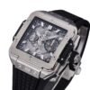luxury wrist watch side profile view