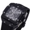 luxury wrist watch side profile view
