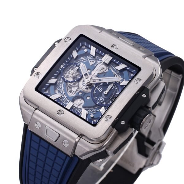 HUBLOT SQUARE BANG UNICO TITANIUM WATCH BBF SUPER CLONE