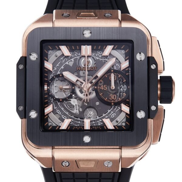 Hublot Square Bang Unico BBF super clone (7) hub luxury men Square Chronograph Watch