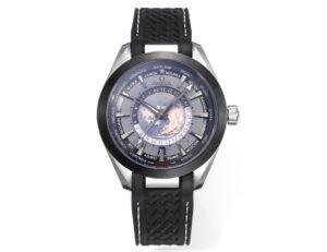 Omega Seamaster Aqua Terra 150M GMT Worldtimer Gray Dial